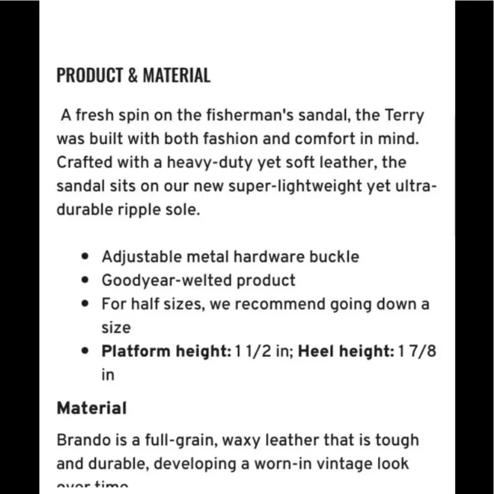 New Dr Martens Terry Sandal 12 or 13 black sandals